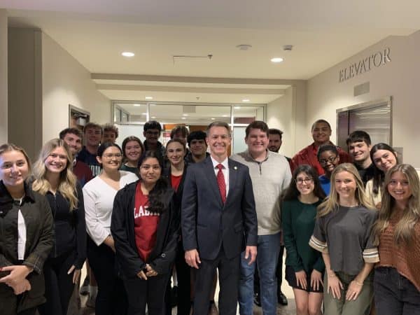 UA College Republicans discuss election issues with Alabama Secretary of State