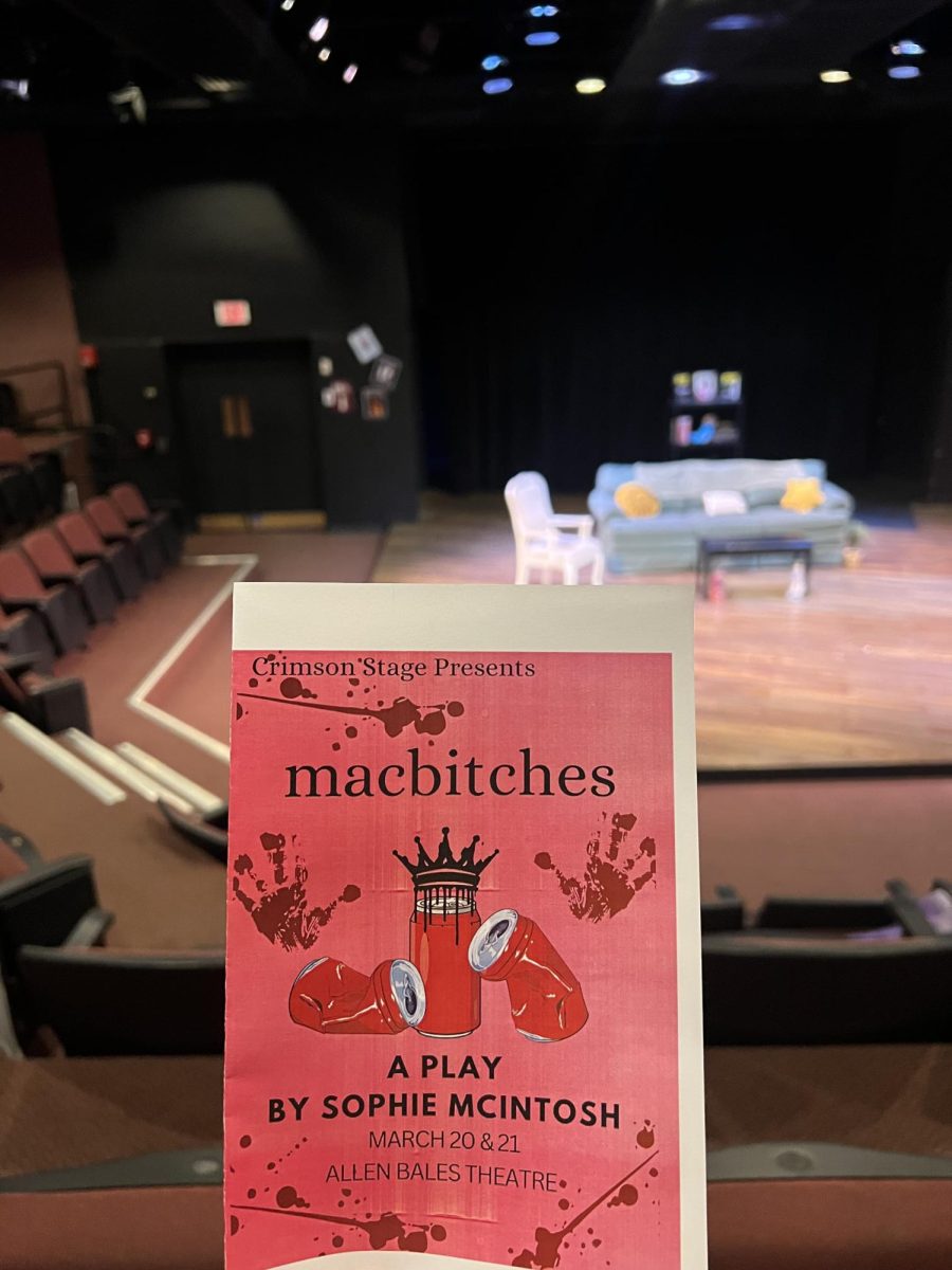 “macbitches” shows at the Allen Balles Theater