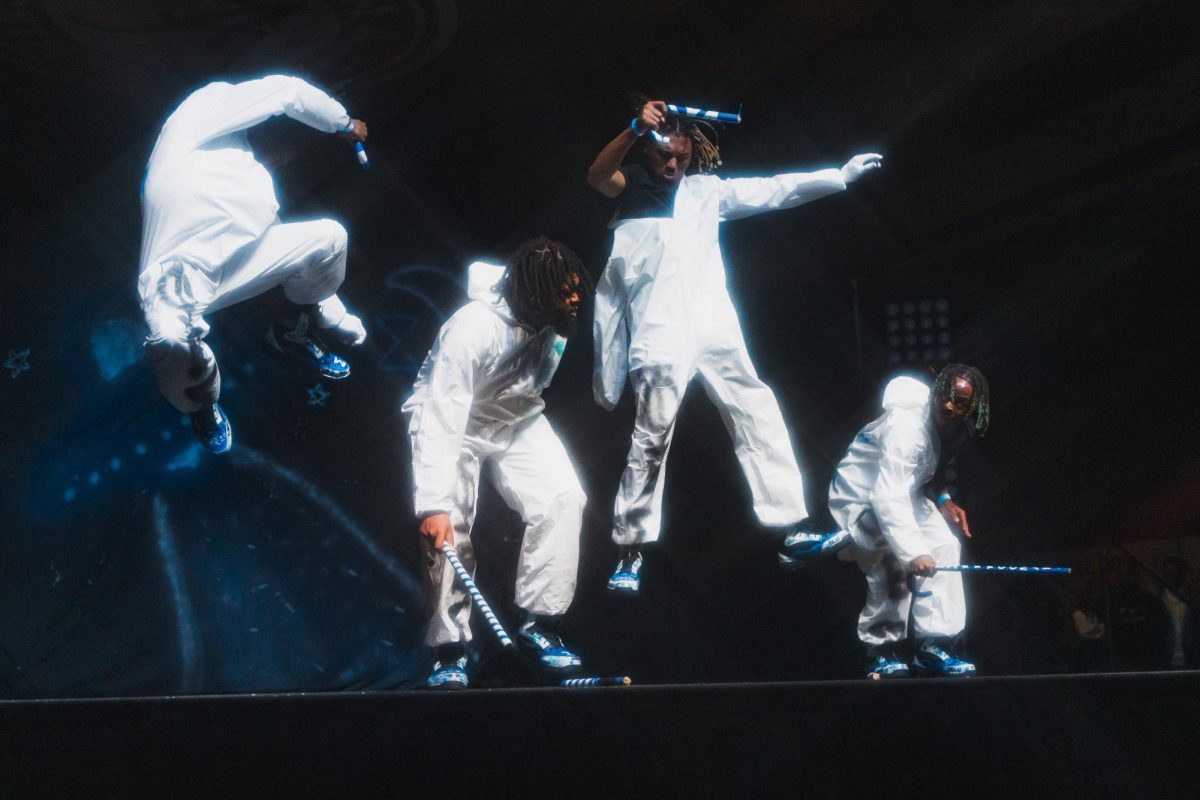 Students participate in the Step Show on Nov. 14, 2025.