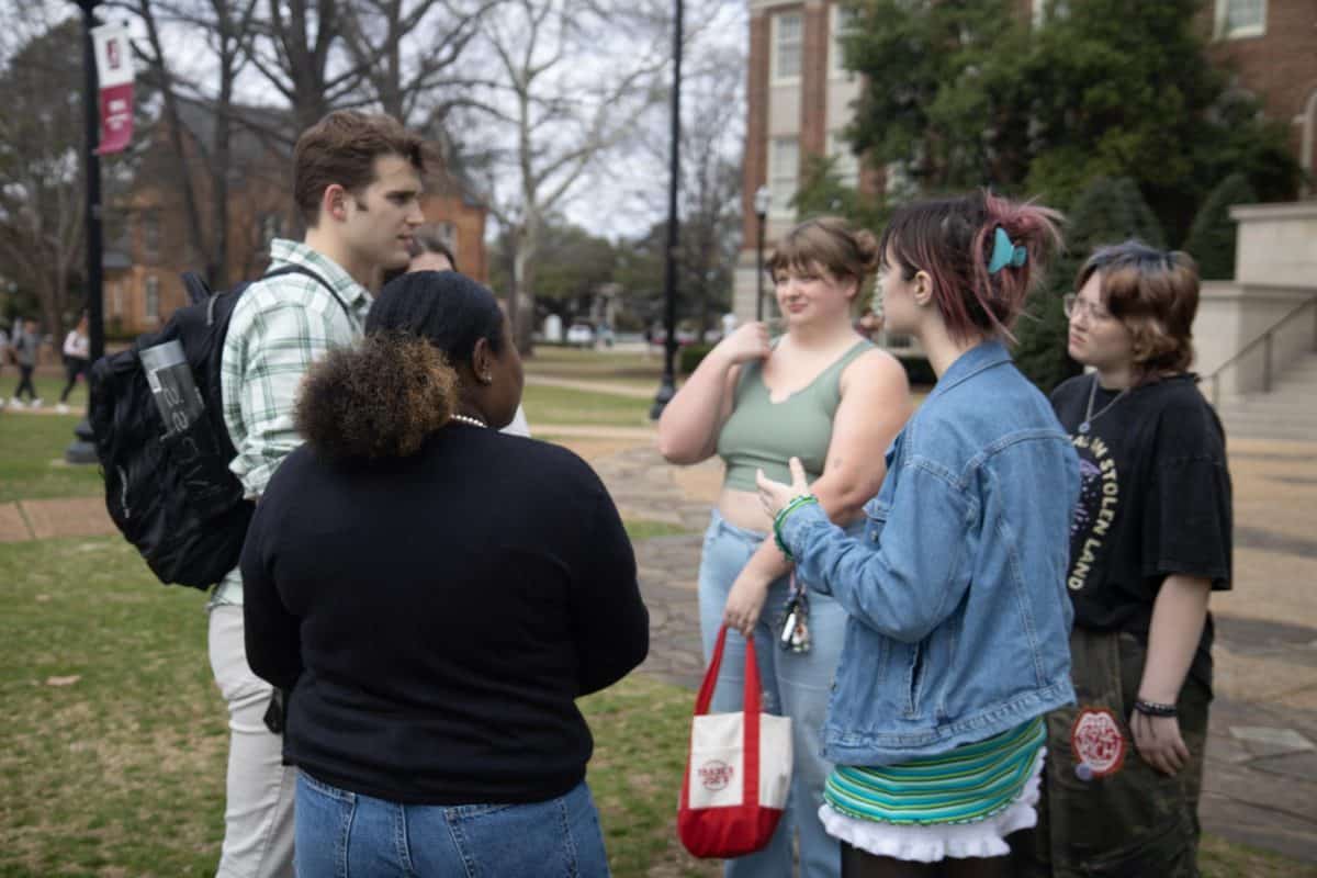 SGA candidate signs photographed on Feb. 18, 2026.