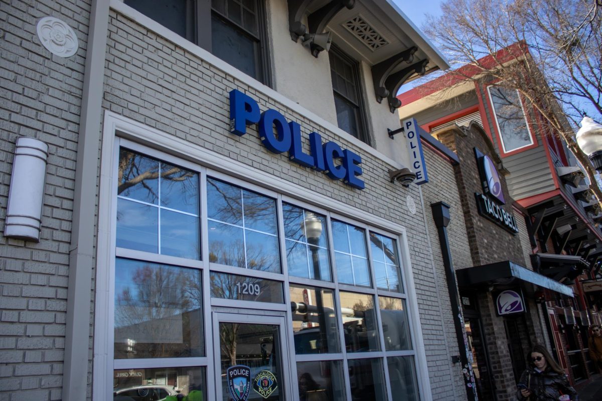 The University of Alabama's police department photographed on Jan. 13, 2026.