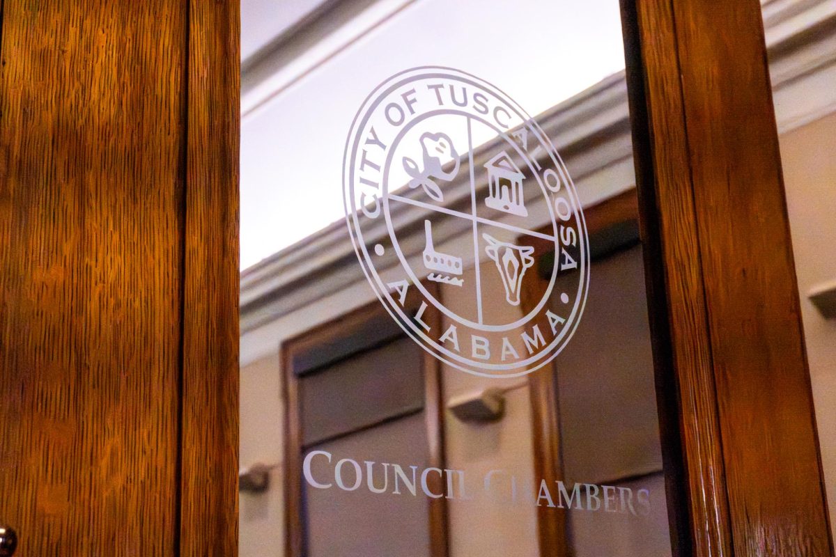 City of Tuscaloosa Council Chambers photographed on Jan. 13, 2026. 