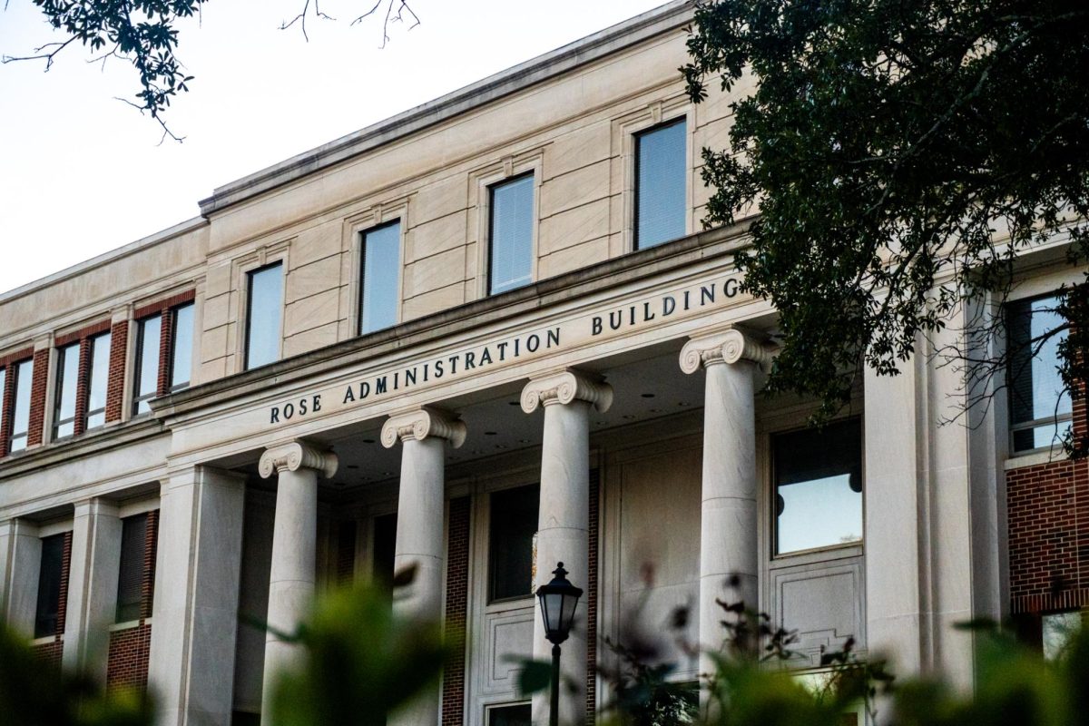 The Rose Administration Building photographed on Jan. 11, 2026.