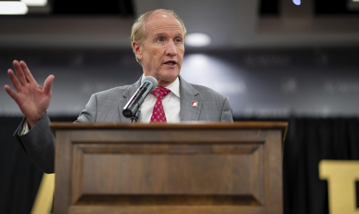 Stuart R. Bell served as the 29th president of The University of Alabama. He announced his plans to step down from the position in Jan. 2025.